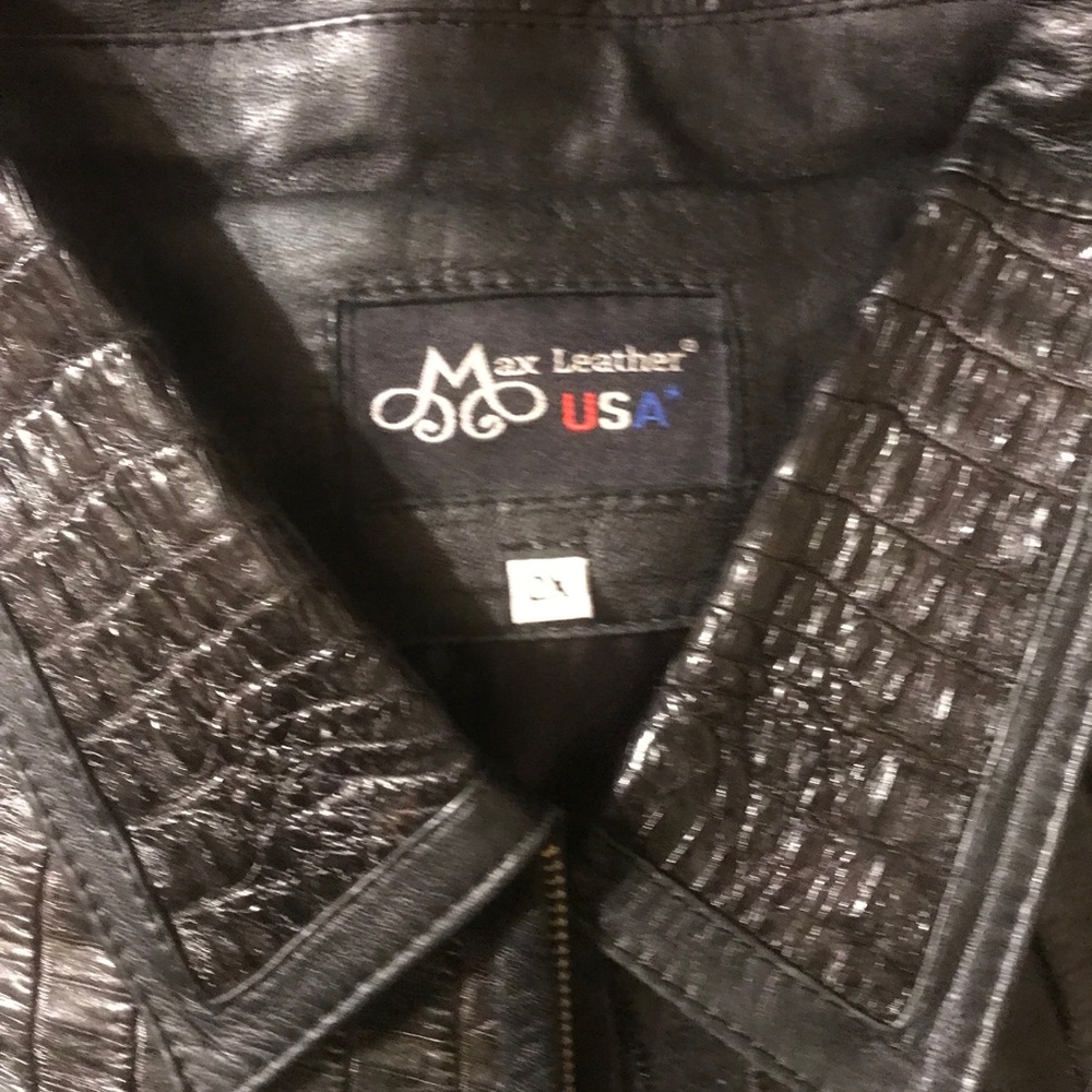 Max Leather USA Alligator jacket